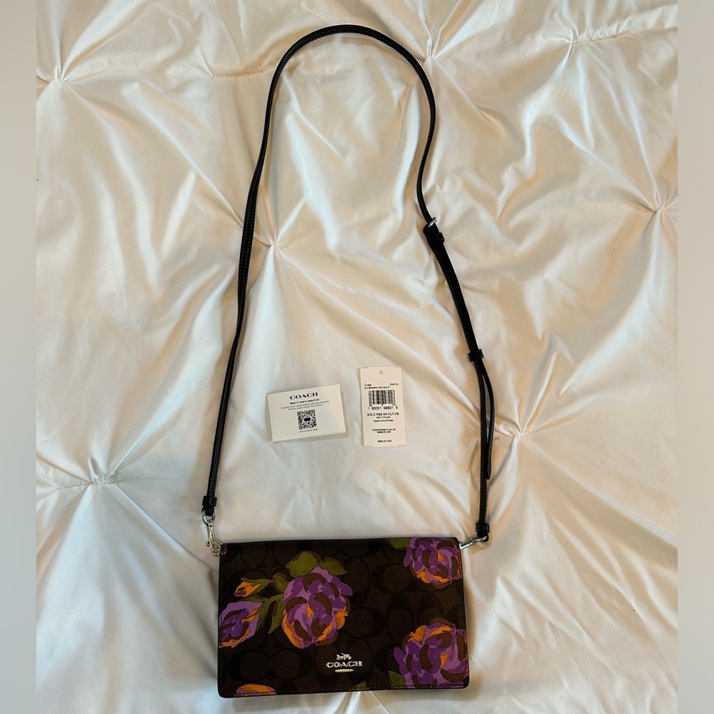 Brand New with Tags Coach crossbody, wallet and clutch.